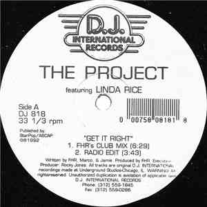 The Project  Featuring Linda Rice - Get It Right download flac mp3