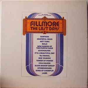 Various - Fillmore - The Last Days download flac mp3