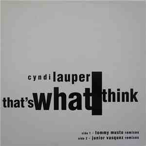 Cyndi Lauper - That's What I Think download flac mp3