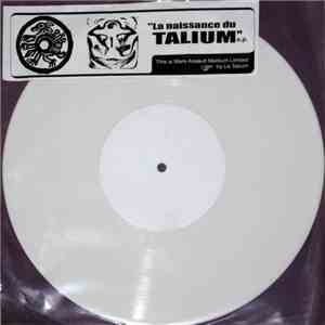 Le Talium - La Naissance Du Talium e.p. download flac mp3