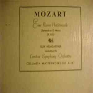 Mozart, The London Symphony Orchestra Conducted By Felix Weingartner - Eine Kleine Nachtmusik (Serenade In G Major) (K. 525) download flac mp3