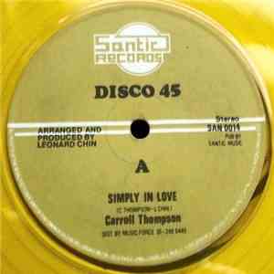 Carroll Thompson - Simply In Love download flac mp3
