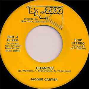 Jacque Carter - Chances / Gotta Get A Hold Of Your Love download flac mp3