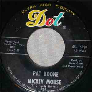 Pat Boone - Mickey Mouse download flac mp3