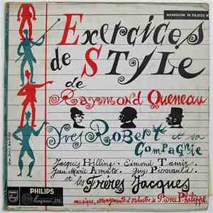 Raymond Queneau / Yves Robert Et Sa Compagnie, Les Frères Jacques - Exercices De Style download flac mp3
