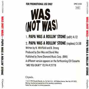 Was (Not Was) - Papa Was A Rolling Stone download flac mp3