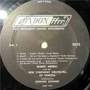 Robert Merrill - Arias download flac mp3