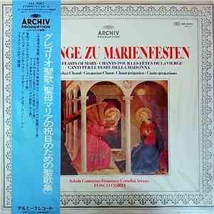 Schola Cantorum Francesco Coradini Arezzo, Fosco Corti - Gesänge zu Marienfesten download flac mp3
