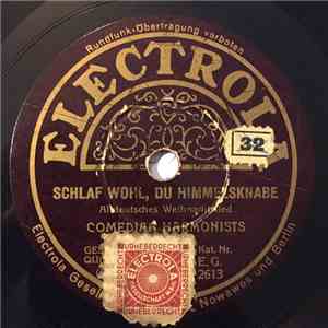 Comedian Harmonists - Schlaf Wohl, Du Himmelsknabe / Stille Nacht, Heilige Nacht download flac mp3