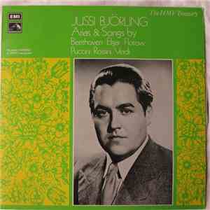 Jussi Björling - Arias And Songs By Beethoven, Elgar, Flotow, Puccini, Rossini, Verdi download flac mp3