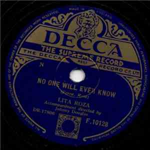 Lita Rosa - No One Will Ever Know download flac mp3
