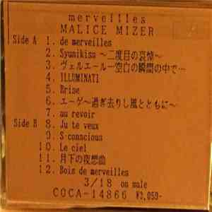 Malice Mizer - Merveilles download flac mp3