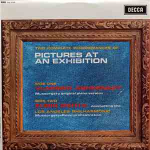 Mussorgsky / Ravel, Vladimir Ashkenazy, Zubin Mehta, Los Angeles Philharmonic - Two Complete Performances Of Pictures At An Exhibition download flac mp3