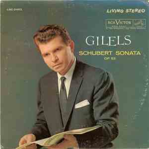 Schubert - Gilels - Sonata In D, Op. 53 download flac mp3