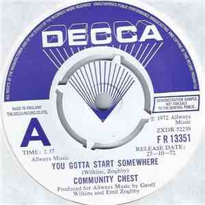 Community Chest - You Gotta Start Somewhere download flac mp3