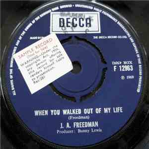 J.A. Freedman - When You Walked Out Of My Life download flac mp3