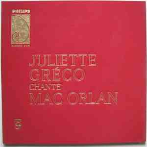 Juliette Gréco - Juliette Gréco Chante Mac Orlan download flac mp3