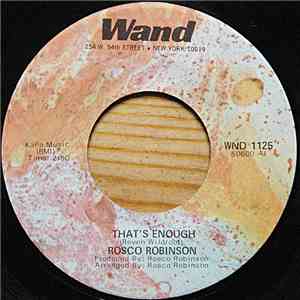 Rosco Robinson - That's Enough / One More Time download flac mp3