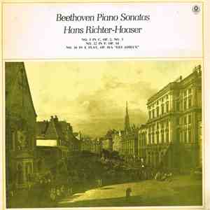 Beethoven / Hans Richter-Haaser - Piano Sonatas: No. 3 In C, Op. 2 No. 3; No. 22 In F, Op. 54; No. 26 In E Flat, Op. 81a "Les Adieux" download flac mp3