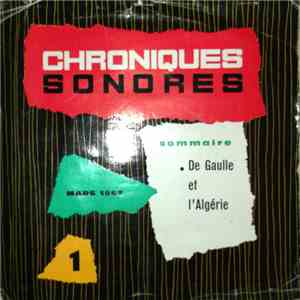 Charles De Gaulle - Chroniques Sonores 1 download flac mp3