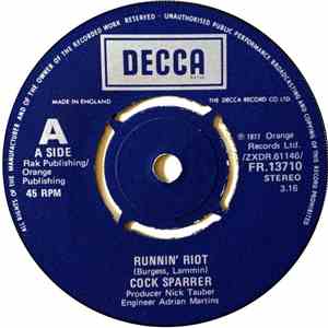 Cock Sparrer - Runnin' Riot download flac mp3