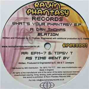 Dan Thomas  / EFM-7 & Tipsy T - What's Your Phantasy E.P. download flac mp3