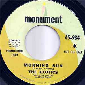 The Exotics  - Morning Sun download flac mp3