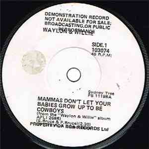 Waylon Jennings & Willie Nelson - Mammas Don't Let Your Babies Grow Up To Be Cowboys download flac mp3