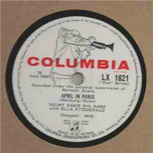 Count Basie Big Band Vocal By Ella Fitzgerald - April In Paris download flac mp3