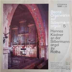 Bach / Hannes Kästner - Bachs Orgelwerke Auf Silbermann Orgeln 5 - Hannes Kastner An Der Silbermannorgel Zu Rötha download flac mp3