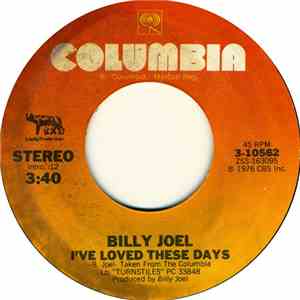 Billy Joel - I've Loved These Days download flac mp3