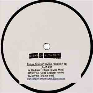 Above Smoke - Divine Radiation EP download flac mp3