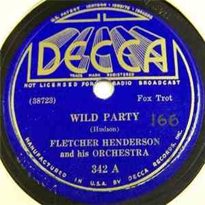 Fletcher Henderson And His Orchestra - Wild Party / Big Cutter's Swing download flac mp3
