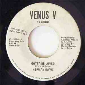 Herman Davis - Gotta Be Loved / Memories download flac mp3