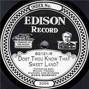 Marie Morrisey - Dost Thou Know That Sweet Land? / Gentle Flow'rs In The Dew download flac mp3