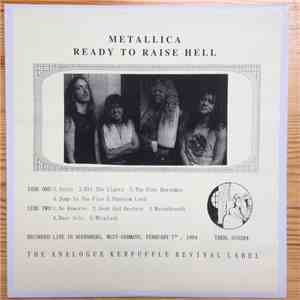 Metallica - Ready To Raise Hell download flac mp3