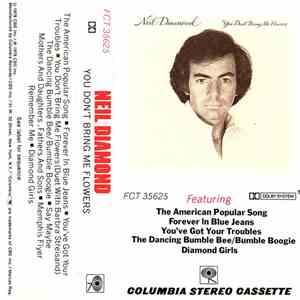 Neil Diamond - You Don't Bring Me Flowers download flac mp3
