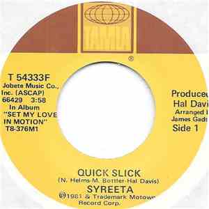 Syreeta - Quick Slick download flac mp3