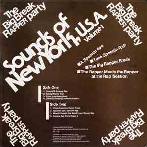 Various - Sounds Of New York, U.S.A. Volume 1 (The Big Break Rapper Party) download flac mp3