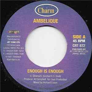 Ambelique - Enough Is Enough download flac mp3