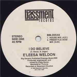 E'leesa Weldon - I Do Believe download flac mp3