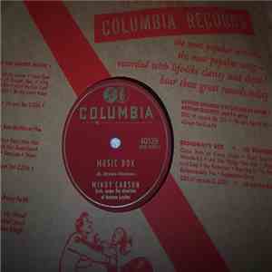 Mindy Carson - Music Box / Crazy, Madly, Wildly In Love download flac mp3