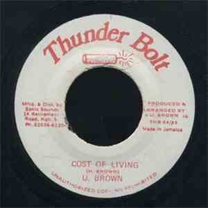 U Brown - Cost Of Living download flac mp3