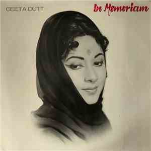 Geeta Dutt - In Memoriam flac mp3 download