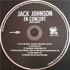 Jack Johnson - En Concert (Radio Sampler) download flac mp3