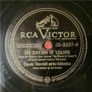 Claude Thornhill And His Orchestra - My Dream Is Yours / Wind In My Sails download flac mp3