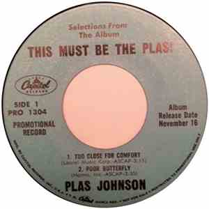 Plas Johnson - Selections From The Album This Must Be The Plas! download flac mp3