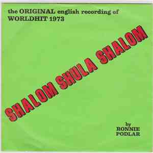Ronnie Podlar - Shalom Shula Shalom download flac mp3
