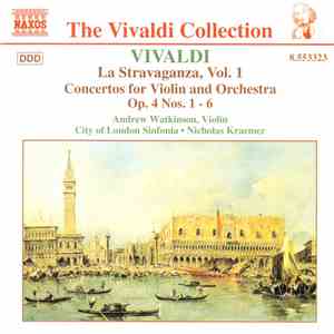 Vivaldi - Nicholas Kraemer, City Of London Sinfonia, Andrew Watkinson - La Stravaganza, Vol. 1 download flac mp3