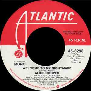 Alice Cooper  - Welcome To My Nightmare download flac mp3